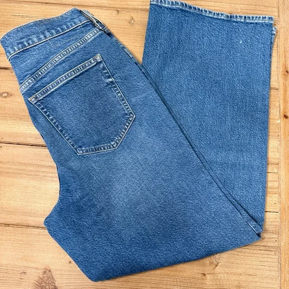 Women’s J Crew Wide Leg Jeans “96 Slim Wide” Size 29 - Picture 5 of 5